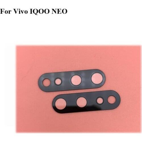 Tested For Vivo IQOO Neo Housing Rear Back Camera Glass Lens IQ OO Neo Back camera glass For Vivo IQOONeo Replacement Parts