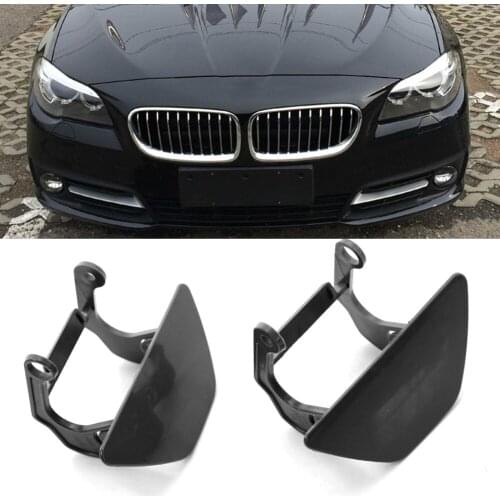 Styling Replacement Glass Headlight Lens Headlight Headlamp Washer Nozzle Cover Cap for BMW F10 F18 5 Series 2013-2016
