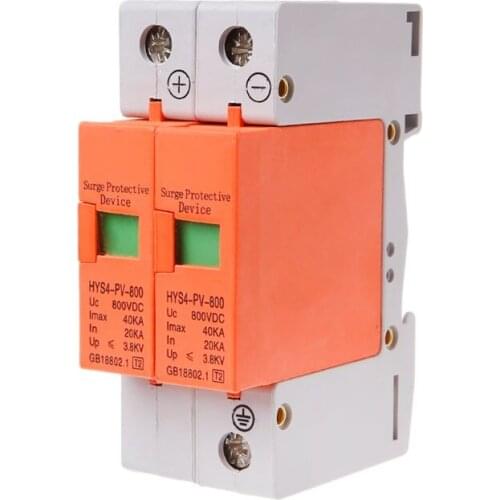 HYS4 Surge Protective Device SPD House DC Surge Protector 2 20KA~40KA