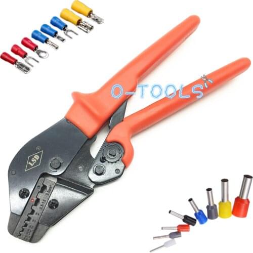 High quality terminal crimping tool 0.5-2.5mm2 wire-end ferrules and insulated cable connector crimping plier 20-13AWG AP-06WF2C