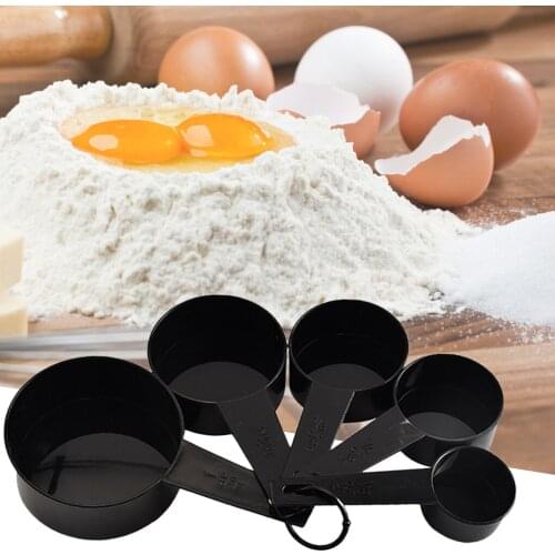 10pcs/set Kitchen Measuring Spoons Teaspoon Coffee Sugar Scoop Cake Baking Flour Measurement Cups Plastic Measuring Spoons