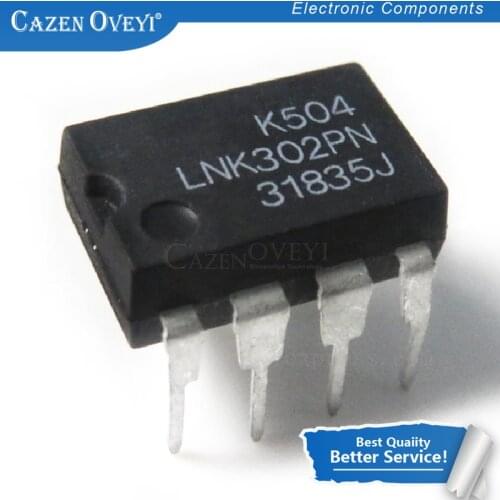 10pcs/lot LNK302PN LNK302P DIP-7 LNK302GN LNK302G LNK302 SMD-7 In Stock