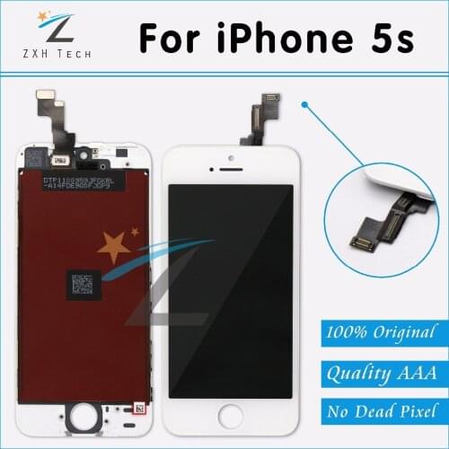 20PCS/LOT 100% Teated for iPhone 5S LCD with Quality AAA Digitizer Replacement Fast Delivery & Free DHL Shipping