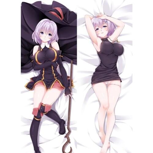 Anime Pillow Cover Anime Double Printed Cover Animation Sexy Female Grimgar of Fantasy and Ash Yume Shihoru