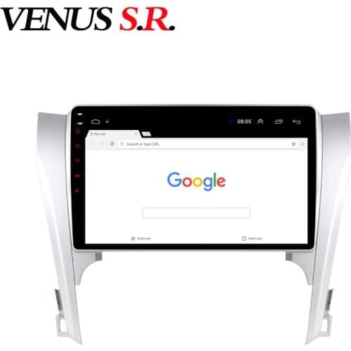 VenusSR Android 9.1 Car DVD Player GPS Navigation Multimedia For Toyota Camry 2012-2014 radio car stereo BT WIFI