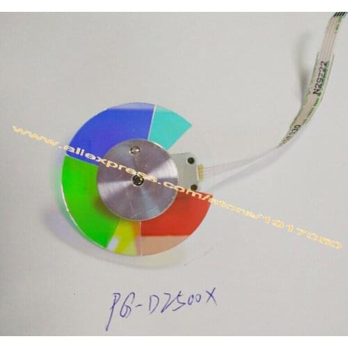 Projector color wheel for SHARP PG-D2500X, 6 segments 42mm