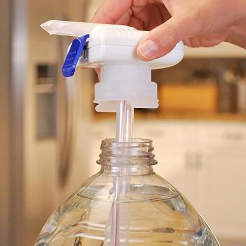 Electric Automatic Tap Straw Water Drink Beverage Dispenser Spill Proof Press Draw Water Party Automatic Drink Dispensers