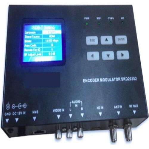 HD 1080P HD DVB-T /ISDB Mini encode modulator DVB-T2 encoding