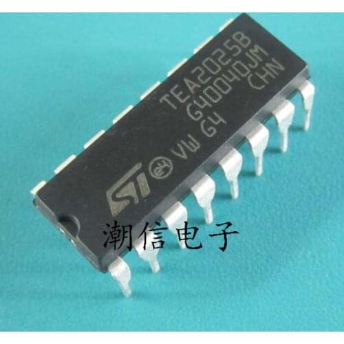 10cps TEA2025B audio power amplifier integration