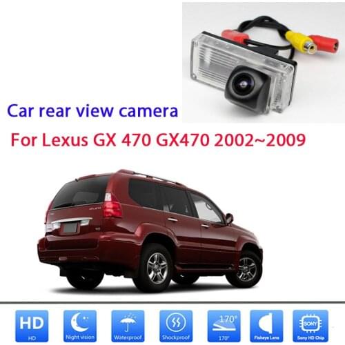 Rear View Camera For Lexus GX 470 GX470 2002~2009 HD Night Vision Reverse Backup Parking Camera Waterproof high quality RCA