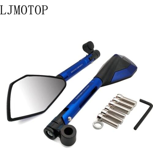 For YAMAHA tmax 500 530 xp500 xp530 xj600 keeway tx125 CNC Motorcycle Mirrors Moto Rearview Mirrors Side Mirrors accessories