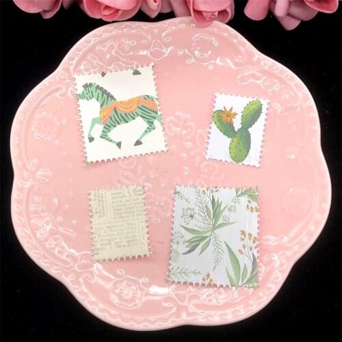 KSCRAFT Postage Stamp Set Metal Cutting Dies Stencils for Scrapbooking/photo album Decorative Embossing Paper Card