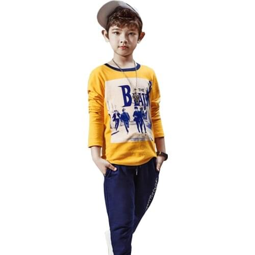 Baby boy clothes spring autumn sweatshirt shirt cartoon print girl round neck pullover long sleeve T-shirt quality Kids clothing