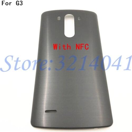 Original Battery Back Cover For LG G3 D850 D855 LS980 LS990 Back Battery Housing with NFC