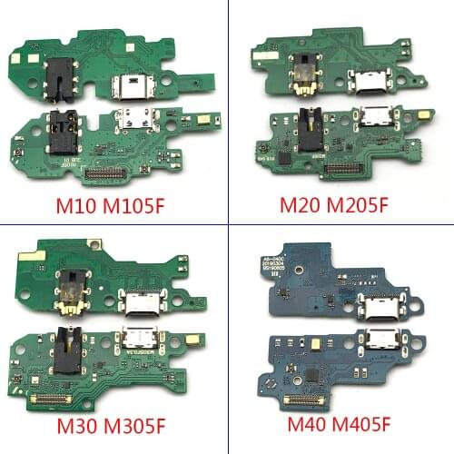 Charging Port Connector Board Parts Flex Cable For Samsung Galaxy M10 M20 M30 M30S M40 M105 M205 M305 M405