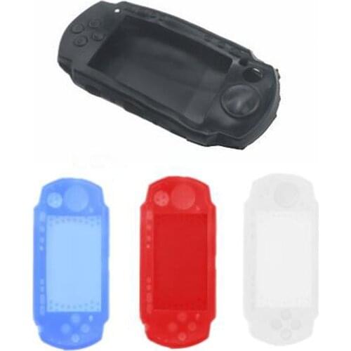 Silicone Soft Protective Cover Shell for Sony PlayStation Portable PSP 1000 1004 1008 Console PSP1000 Body Protector Skin Case