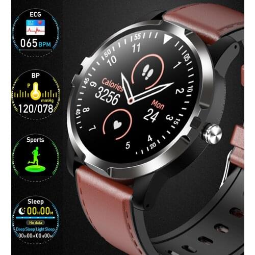 Fashion Sport Smart Watch Men Heart Rate Blood Pressure Oxygen Monitor ECG Smartwatch IP67 Waterproof Fitness Tracker Bracelet