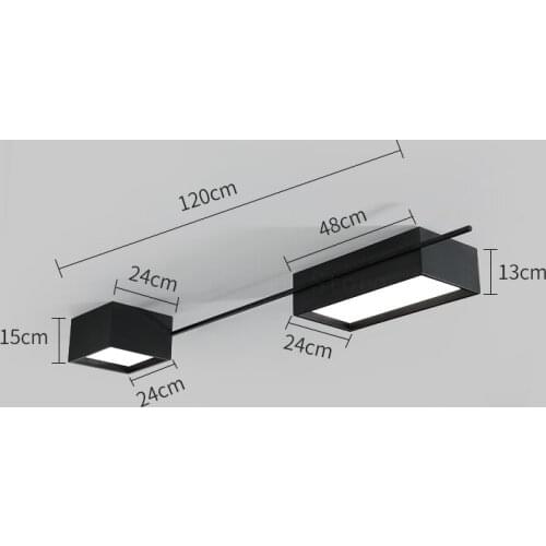 Modern Minimalist Hanging LED Ceiling Lamp Living Room Decoration Indoor Lighting Decor Ceiling Light Creative Geometry Fixtures