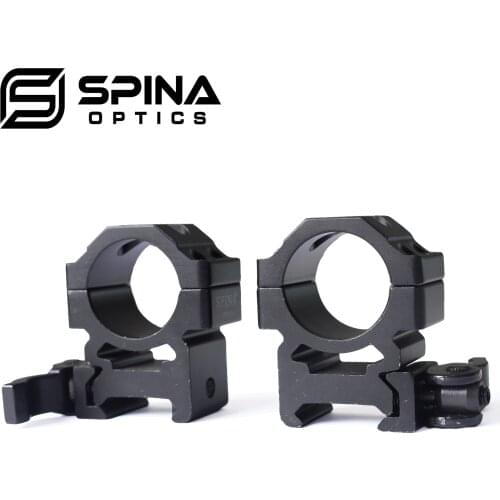Universal Tactical Quick Release QD Scope Mount 25.4mm Rings Mount Picatinny Rail Optical Sights Mount For Hunting Scope