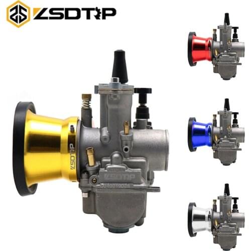 ZSDTRP Universal 28mm 30mm 32mm 34mm 4T PWK Motorcycle Carburetor For Mikuni Koso For ATV Suzuki Yamaha Honda With Air Filter