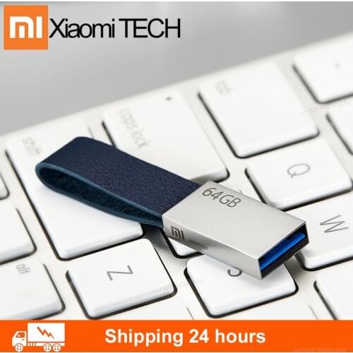 Xiaomi mi 64GB U Disk USB 3.0 Up to 124MB/S High Speed Transmission 64GB U-Disk Full Mental Body With Lanyard Memory Device