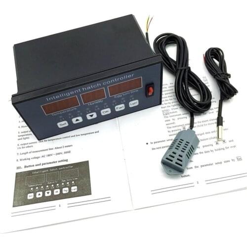 XM-16 Multifunctional Automatic Temperature and Humidity Incubator Controller Farm Animal Poultry Birds Hatching Supplies