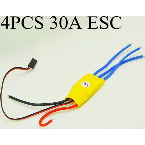 Mystery 2-3S 30A ESC with 3A BEC Brushless Speed Controller ESC for 450 RC Helicopter Airplane