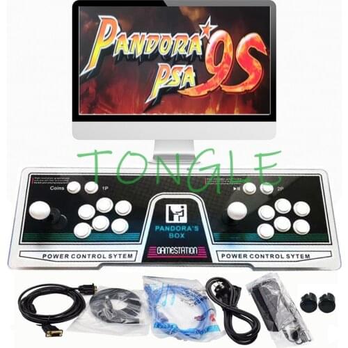 4260 in 1 Arcade Video Game Console Pandora 9S PCB Board with 16*3D Games Retro Joystick Controller 6 Button & Sticker Custom