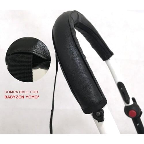 Stroller Bumper Bar Cover Armrest Protective PU Case Fit for Babyzen Yoyo 2 /yoyo +/yoyo Stroller Handle Cover Case Accessories