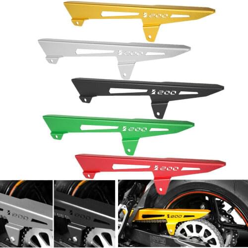 CNC Aluminum Motorcycle Rear Belt Chain Guard Cover Protector For 2013 2014 2015 2016 Kawasaki Z 800 ZR800 Z800 Accessories New