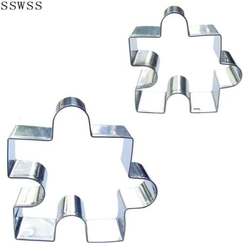 Two Big Jigsaw,Cookie Cutter Baking Molds,Cake Decorating Fondant Tools,Direct Selling
