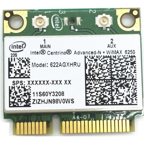 For Advanced-N + WiMAX Intel 6250 6250AGX 300Mbps DUAL BAND Card for T410 T420 X201 T510 X220