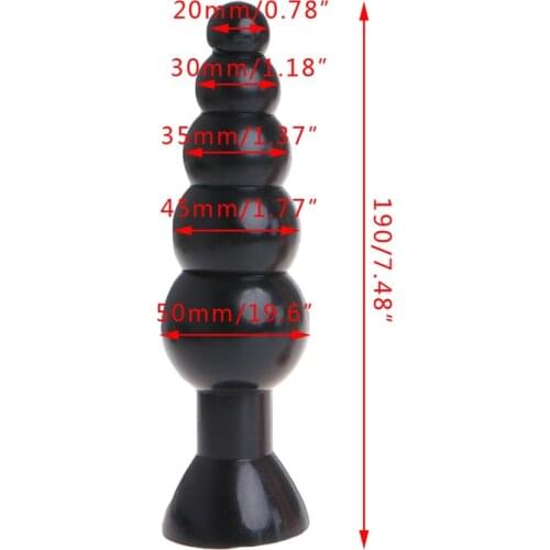 Erotic Big Anal Beads Gourd Type Butt Plug Prostate Massager Sex Toys for Men Woman Anal Tube Sex Products