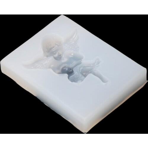 Jewelry Mold Cute Cupid Angle Silicone Mould Resin DIY Jewelry Making Tools