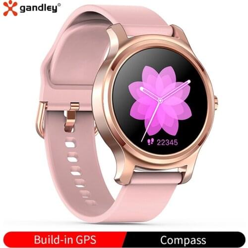 GANDLEY R2 Smart Watch Message Reminder Music Control Activity Heart Rate Tracker Android iOS Bluetooth Call Smartwatch