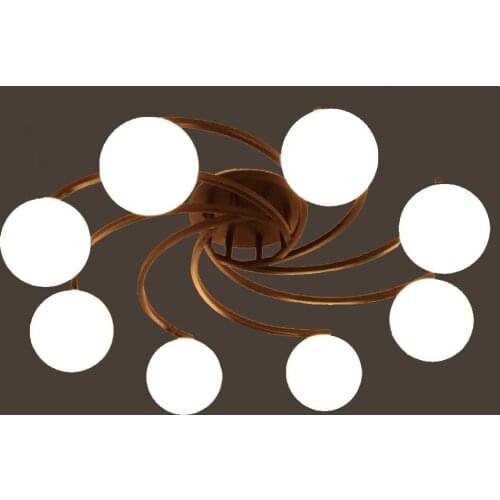 HGHomeart 110V/240V Retro Ceiling Lights LED Bedroom Vintage Lamp E27 Baby Lights Lustre Luminaire for Livingroom Light Fixtures