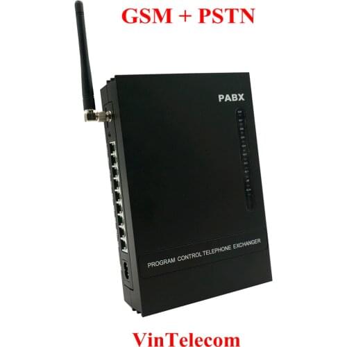 MS108-GSM VinTelecom PBX telephone exchange/ Wireless PABX system - new