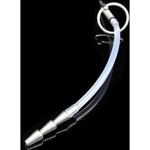 Male Masturbation Sex Shop Silicone Penis Ring Urethral Stretching Penis Plug Sex Toys for Men Gay Adult Product BDSM