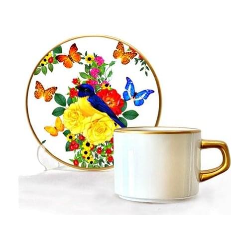 Asaf Tea Cup Set 12 Pieces Robin