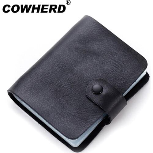 New 60 Bit Card Bag Men & Women Anti-Magnetic Packs Bank Cards Holder Business Card Book Large Capacity Card Sets 735