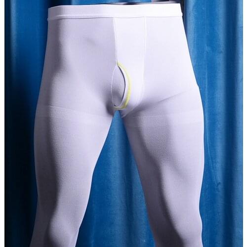 Sexy Men Stocking Tights Pantyhose 80D Thin Velvet Leggings Elastic Warm Pantyhose Gay Wear Erotic Underwear Plus Size