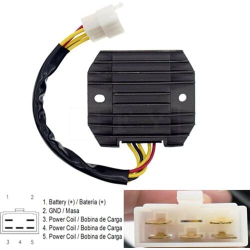 For Suzuki GSXR250 GSXR400 GK71A GK73A ATV PHOENIX 200 2005-2012 Motorcycle Voltage Regulator Rectifier 12V