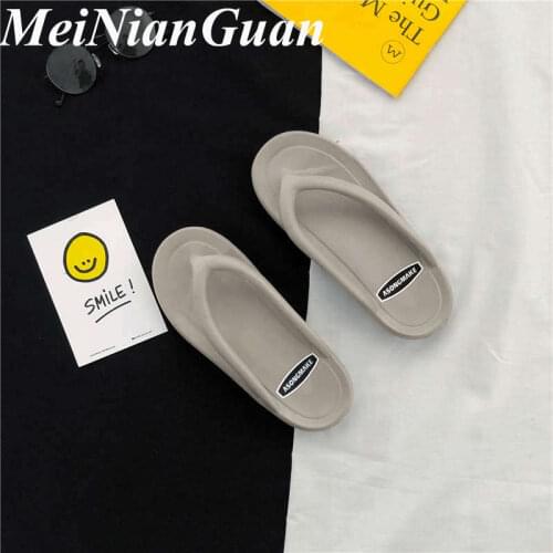 High Quality Mens Home Slippers Non Slip Comfort Summer Shoes for Women Sandals 2021 Couple Walking Breathable Flip Flops CN
