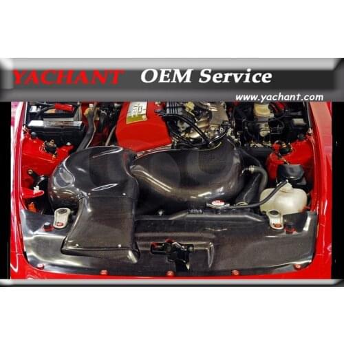 Car-Styling Carbon Fiber Cooling Panel Fit For 2000-2008 S2000 AP1 AP2 JSR Style Pre-Cut Cooling Panel