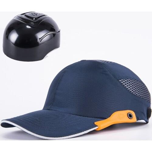 Hi Vis Reflective Safety Bump Cap Lightweight Breathable Hard Hat Head Helmet Work Protection Construction Hat Mens Cap