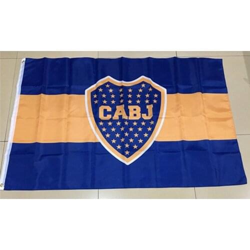 90*150cm Argentina Boca Juniors size Christmas Decorations flag