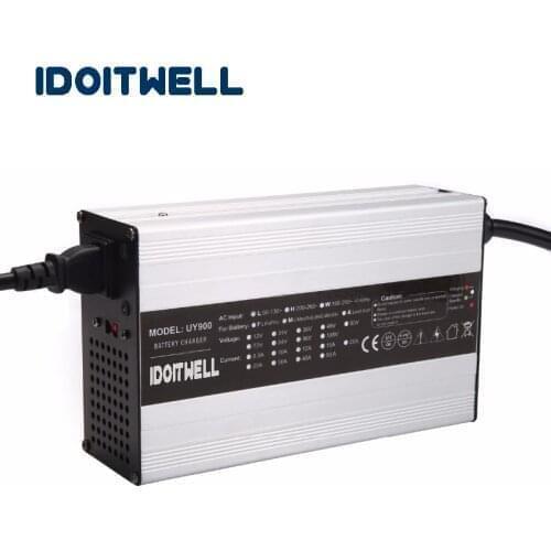 48V 15A Lead acid battery charger 58.8V float charge 55.2V 15A charger 48 volt lead acid battery charger for 120AH 150AH 200AH