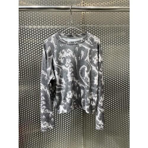 2021 new women fashion printed suit jacket + trousers 2-piece set 0821