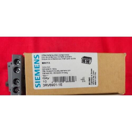 1pc Siemens 3RV6901-1E 1NO+1NC Auxiliary switch free shipping