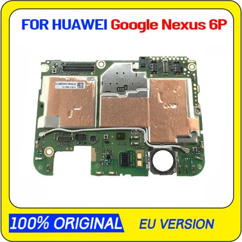 100% Unlocked For HUAWEI Google Nexus 6P Motherboard Original Mainboard For HUAWEI Google Nexus 6P Logic Board WIth Full Chips
